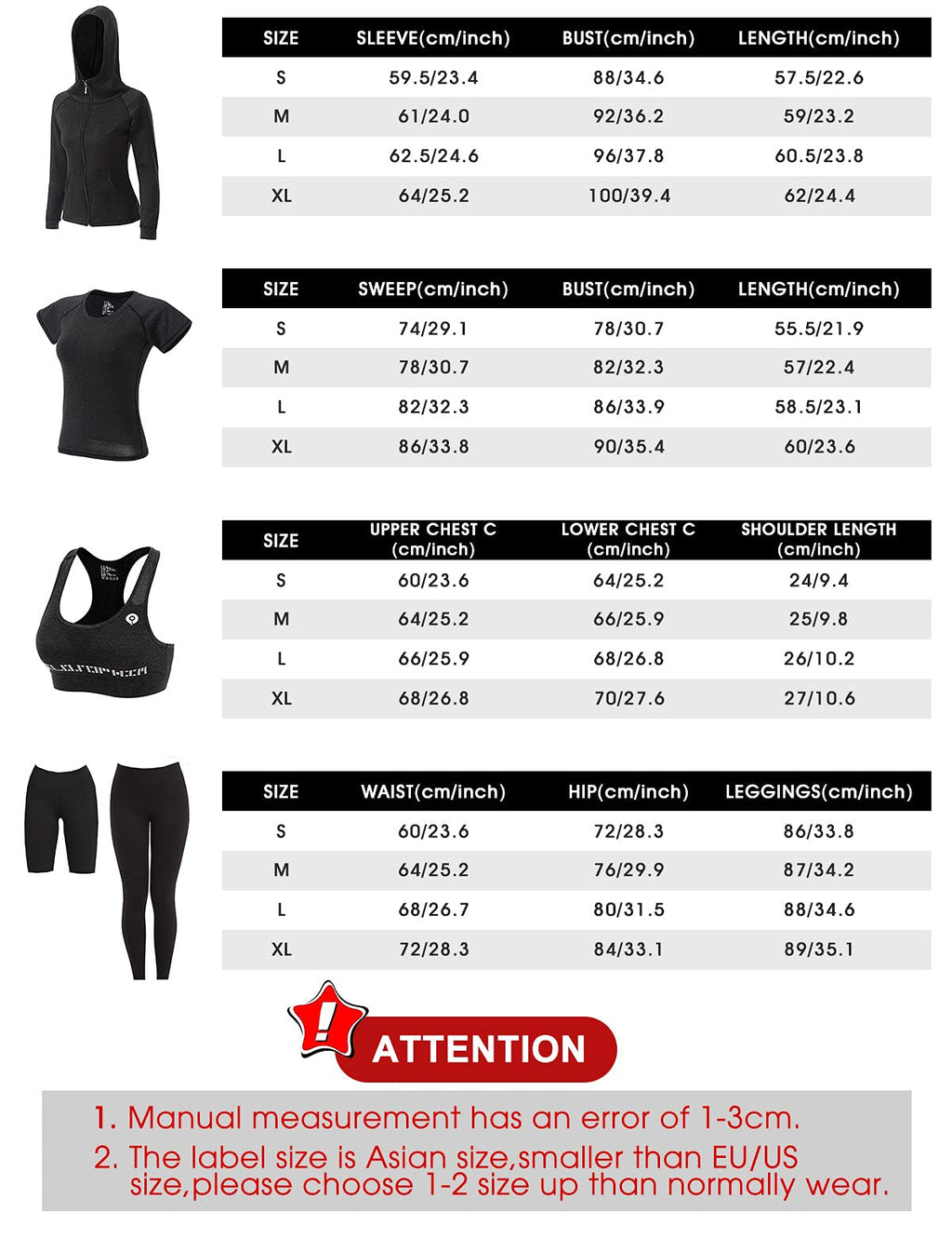 JULY'S SONG Yoga Clothes 5 Piece Sport Suits For Women Gym Running Quick Dry Sportswear For Ladies Sportswear Fitness Apparel