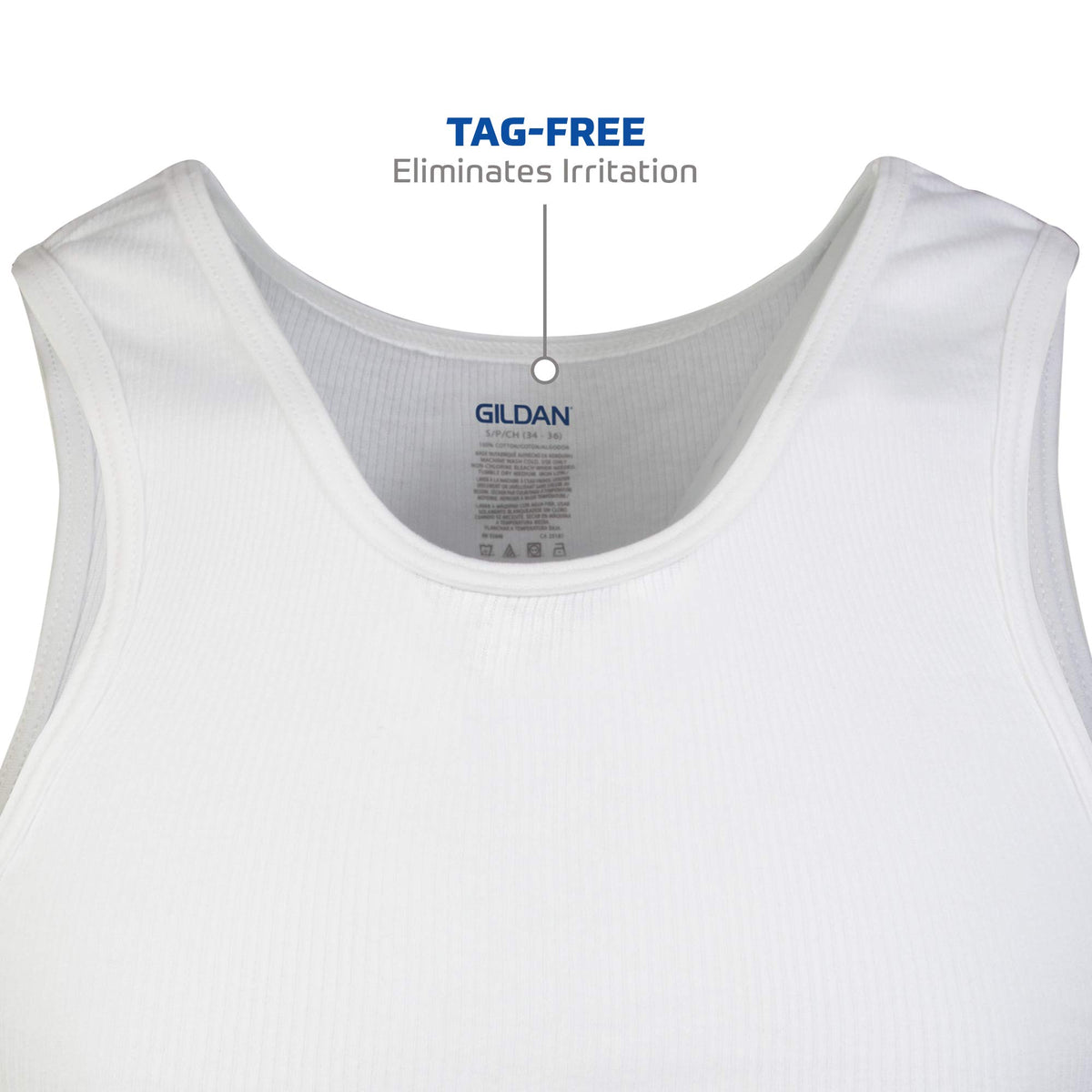 Gildan Men's A-Shirts Tanks Multipack