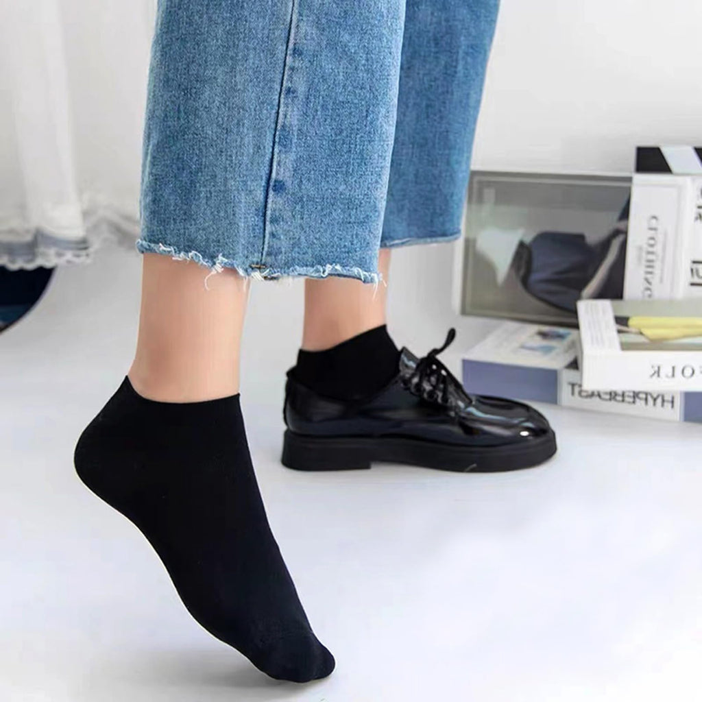 12-30 Pairs Low Cut Ankle Socks for Women No Show Casual Breathable Athletic Socks Bulk for Sport