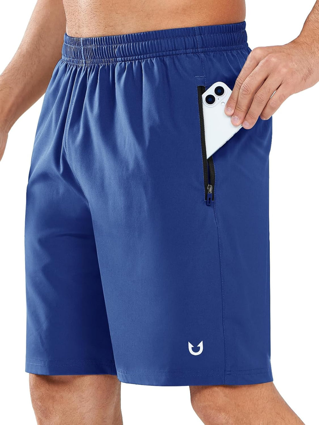 NORTHYARD Men's Athletic Running Shorts Quick Dry Lightweight Zip Pockets | 5", 7", 9" Inseam, Unlined, Adjustable Waist, Moisture Wicking, 4-Way Stretch, UPF 50+, Workout Gym Tennis Basketball Hiking