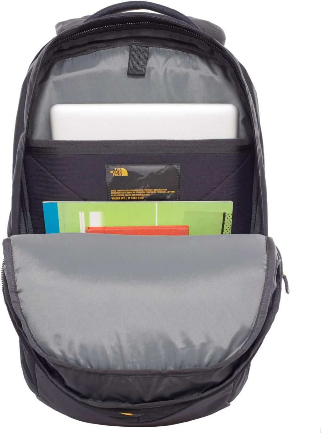 The North Face Vault Everyday Laptop Backpack - PFAS Free, Clay Grey/New Taupe Green, One Size