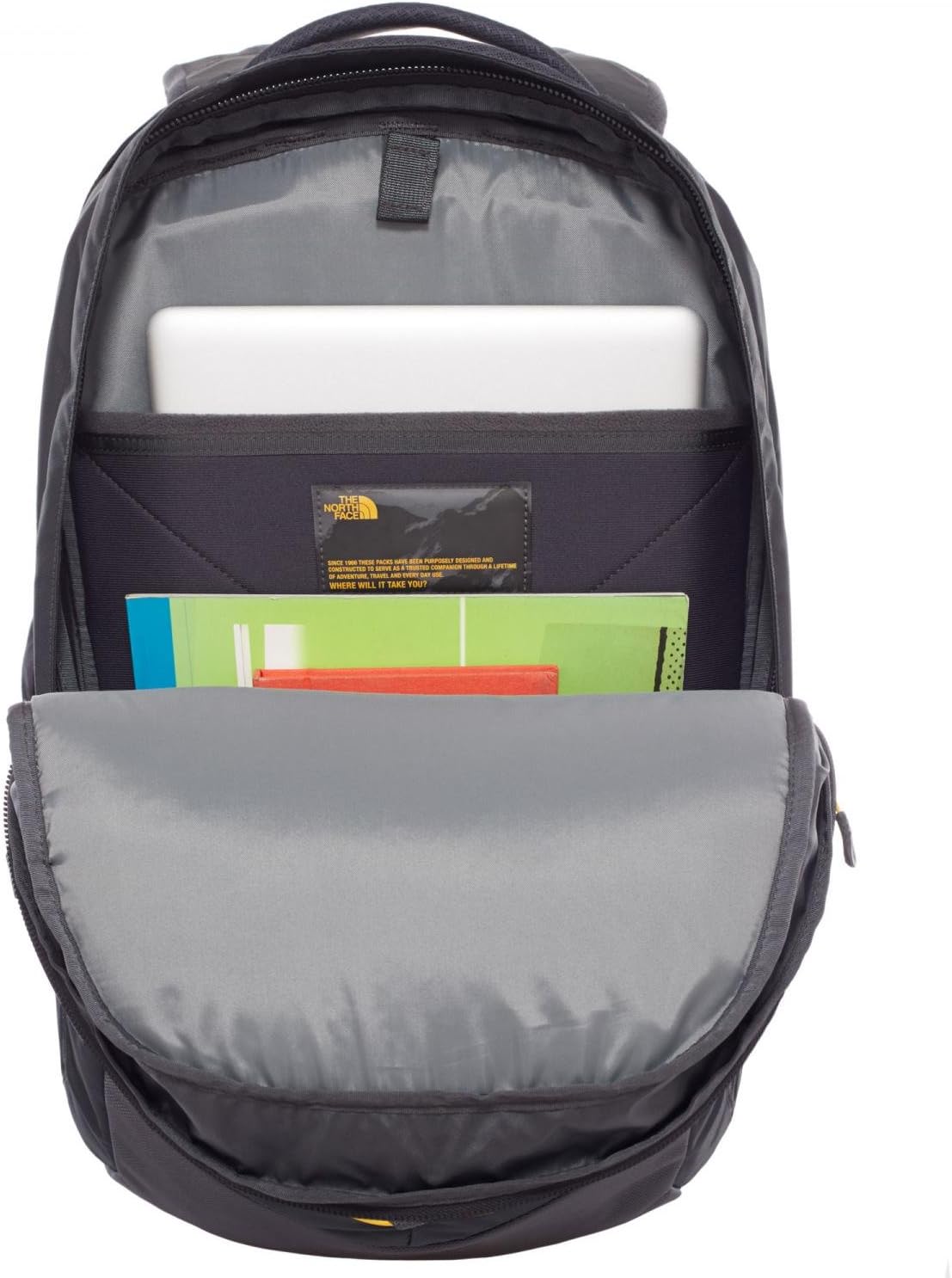 The North Face Vault Everyday Laptop Backpack - PFAS Free, Clay Grey/New Taupe Green, One Size