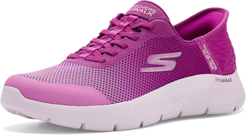 Skechers Women's Go Walk Flex Grand Entry | Hands Free Slip-Ins, Air-Cooled Memory Foam Insole, ULTRA GO Cushioning, Machine Washable, Vegan