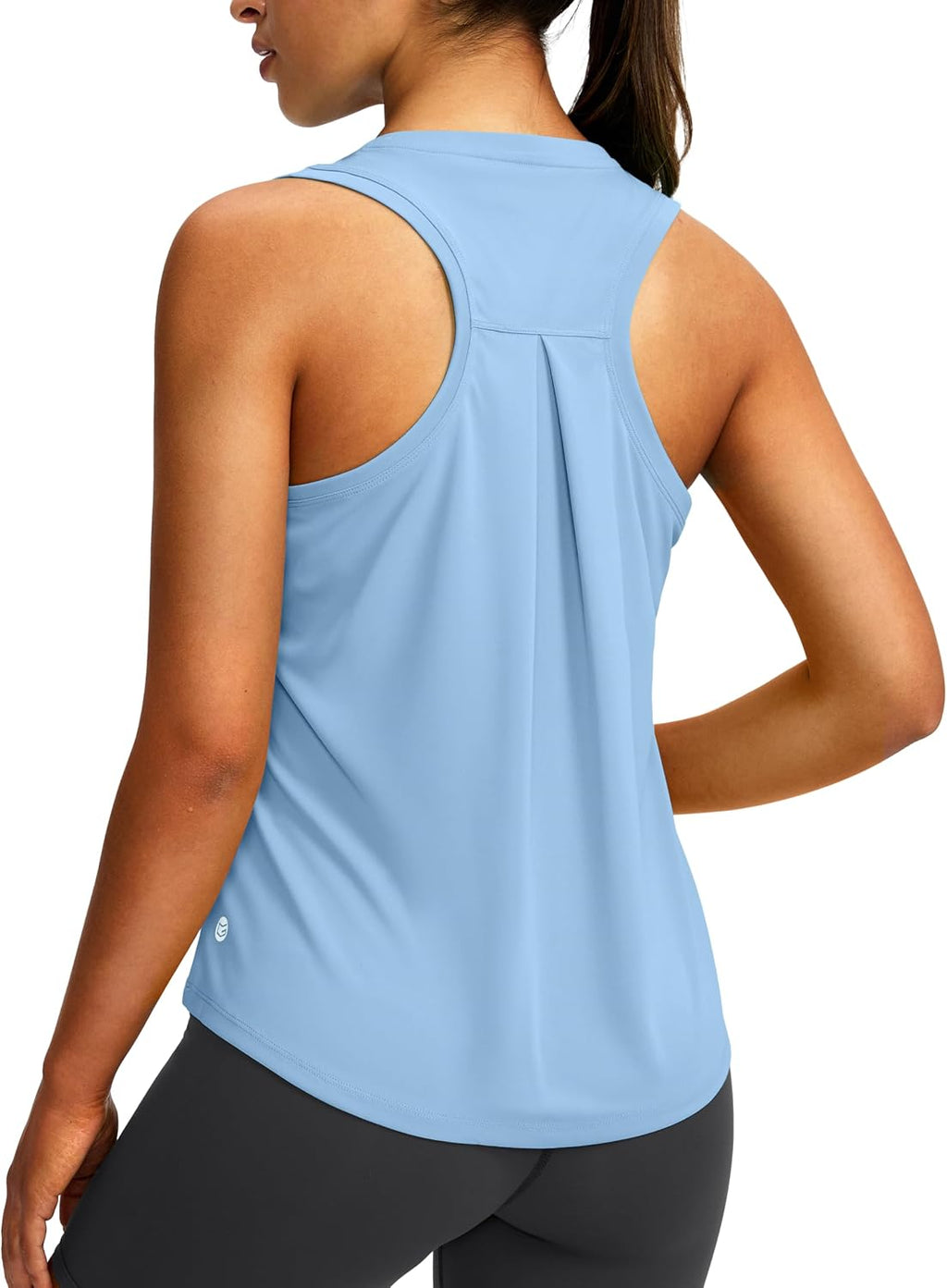 G Gradual Women's Workout Tops Racerback Athletic Tank Tops | Sleeveless, Loose Fit, Crew Neck, Ultra-soft, Moisture Wicking, Yoga Running Gym Shirts for Women