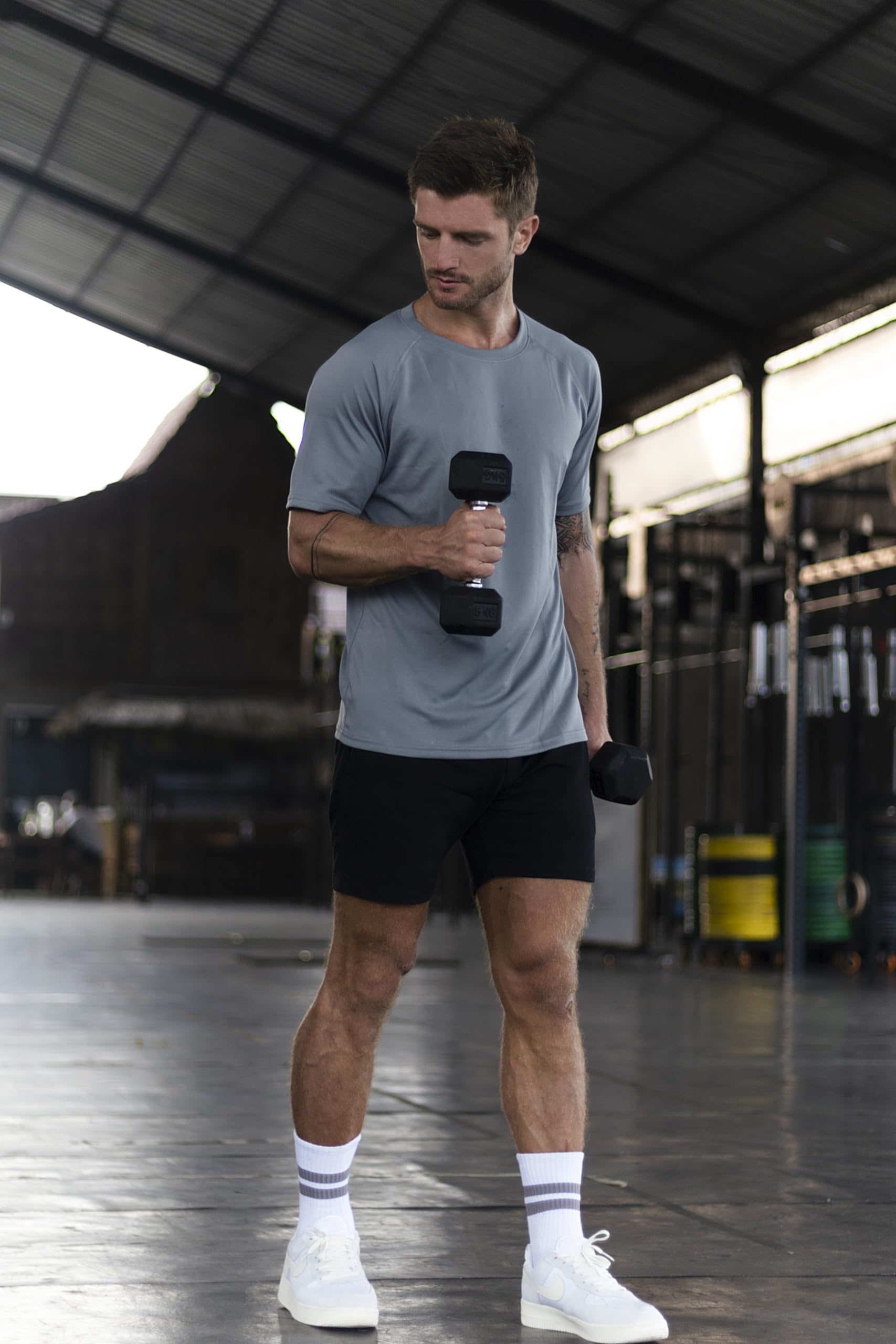 Cimic 1, 3, 5 ou 7 Pack Tee Shirt Sport Homme Fonctionnel | Tissu respirant à séchage rapide, adapté au fitness, randonnée et course à pied.