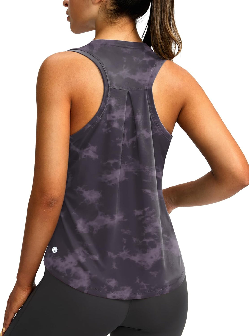 G Gradual Women's Workout Tops Racerback Athletic Tank Tops | Sleeveless, Loose Fit, Crew Neck, Ultra-soft, Moisture Wicking, Yoga Running Gym Shirts for Women
