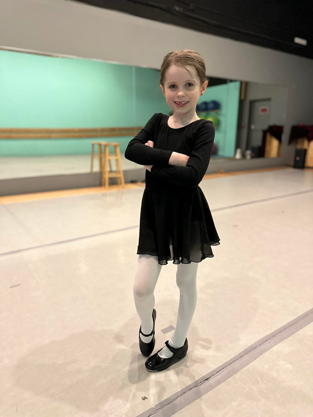 Stelle Girls' Convertible & Transition Ballet Tights for Toddler Dance Kid | High Waist, Stretch, Opaque, Soft Footless Stockings, Teen & Youth Pantyhose, Ballerina, Class, Studio, Performance, Recital