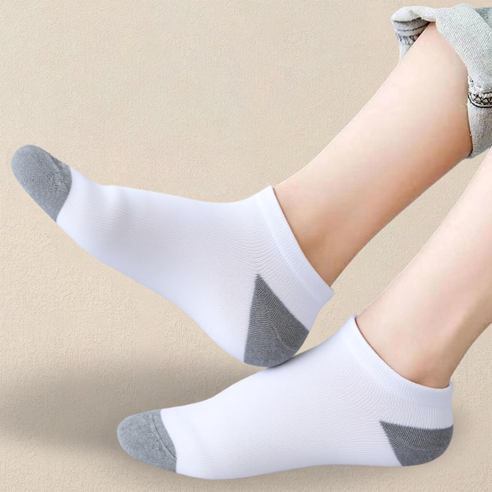 12-30 Pairs Low Cut Ankle Socks for Women No Show Casual Breathable Athletic Socks Bulk for Sport