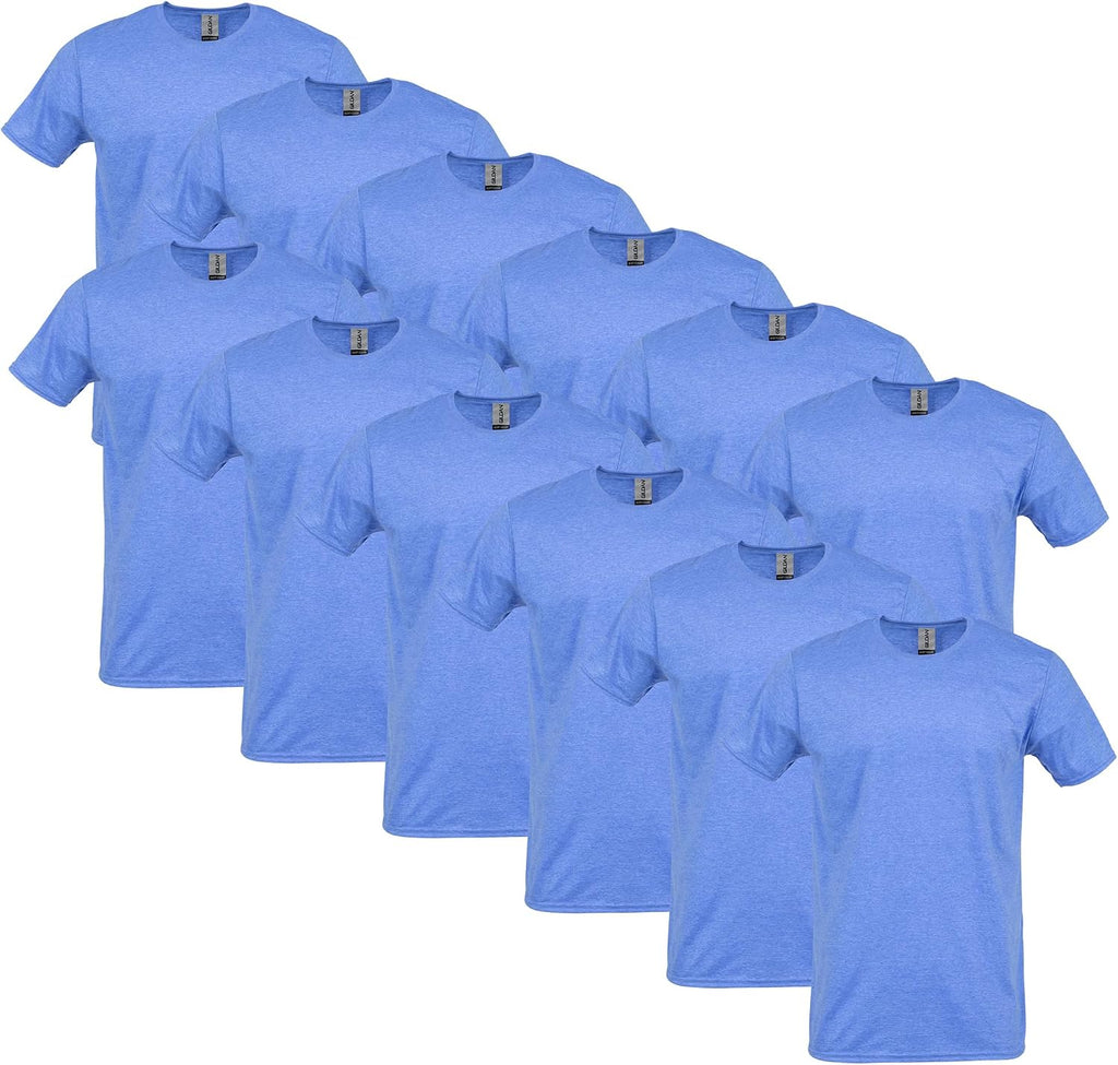 Gildan Adult Softstyle Cotton T-Shirt, Style G64000, Multipack