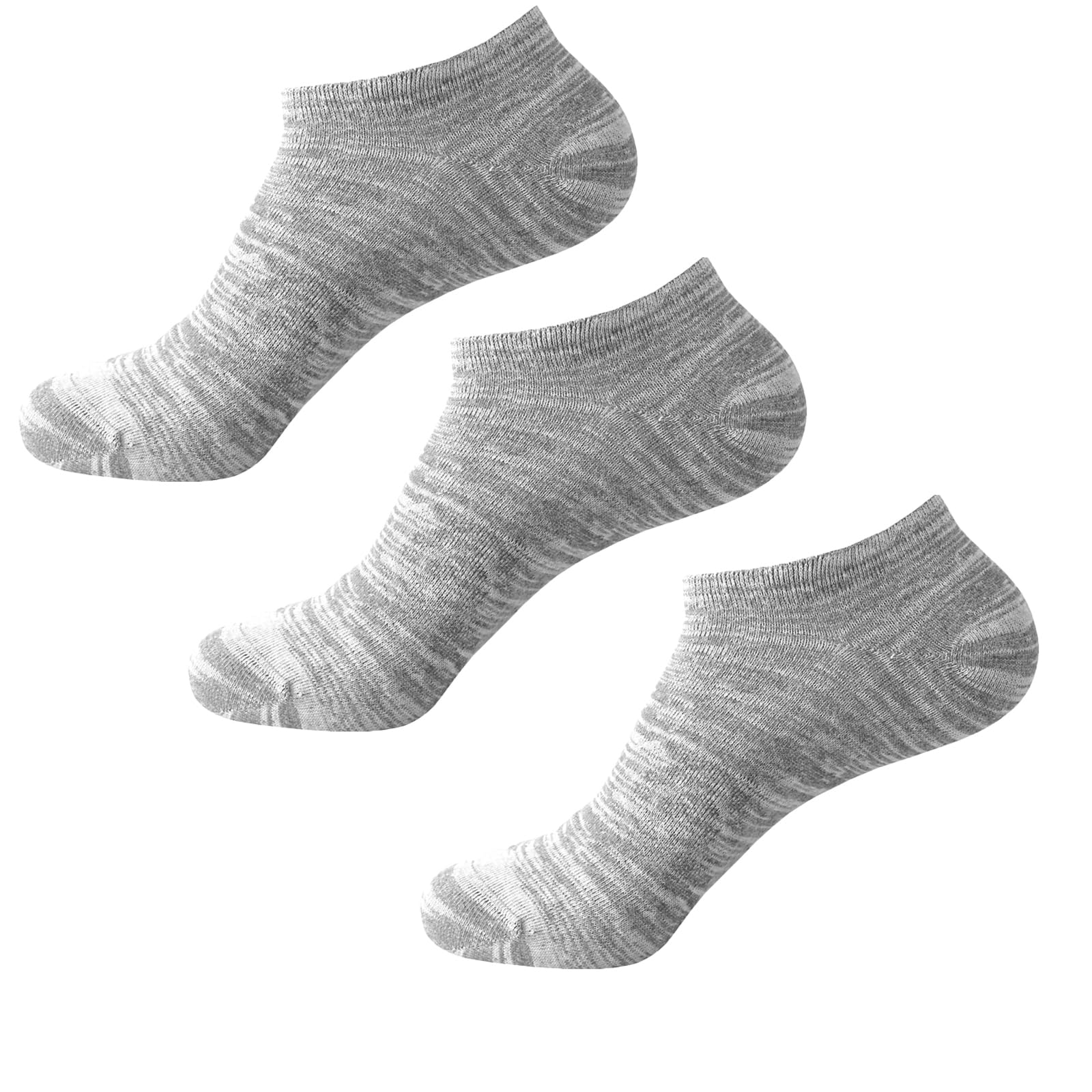 12-30 Pairs Low Cut Ankle Socks for Women No Show Casual Breathable Athletic Socks Bulk for Sport