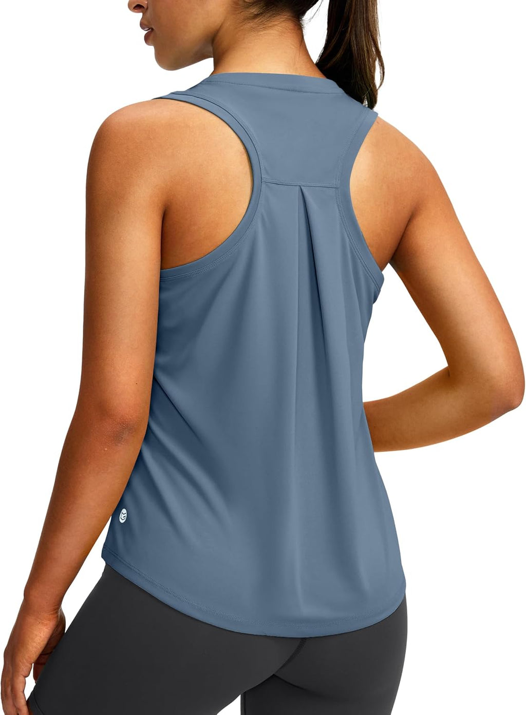G Gradual Women's Workout Tops Racerback Athletic Tank Tops | Sleeveless, Loose Fit, Crew Neck, Ultra-soft, Moisture Wicking, Yoga Running Gym Shirts for Women