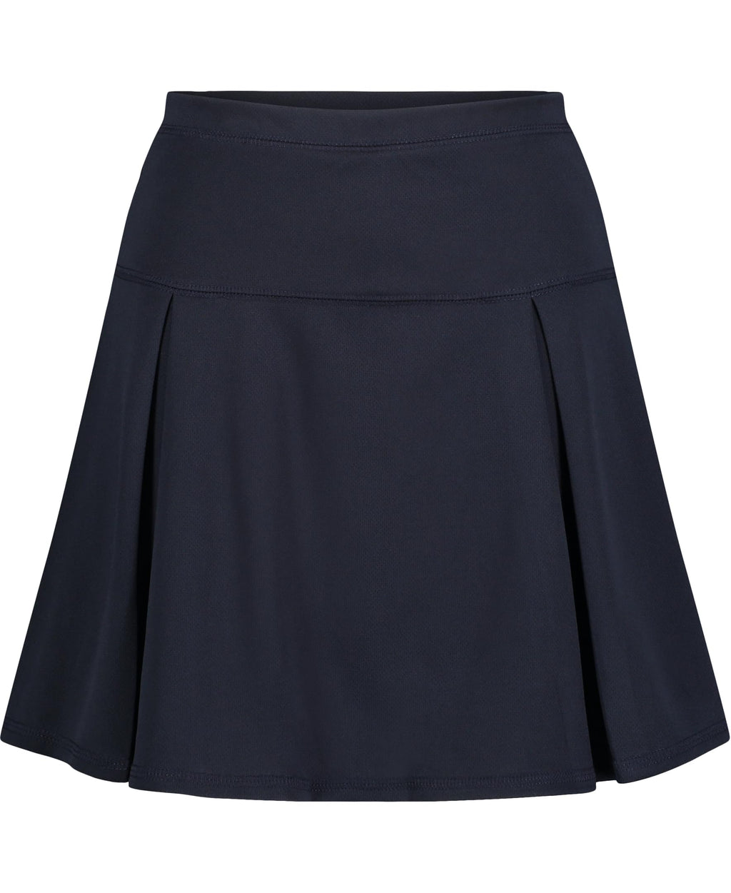 Izod Girls' School Uniform Pull-on Scooter Skirt with Undershorts, Knit Waistband & Functional Pockets, Wrinkle Resistant