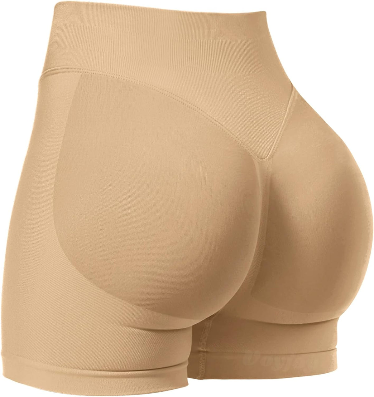 VOYJOY Women Workout Impact Shorts 2.5"/ 3.6"/ 4.5"/ 6" Scrunch Butt Booty | Tummy Control, High Waisted, Bike Short, Gentle Compression, for Women