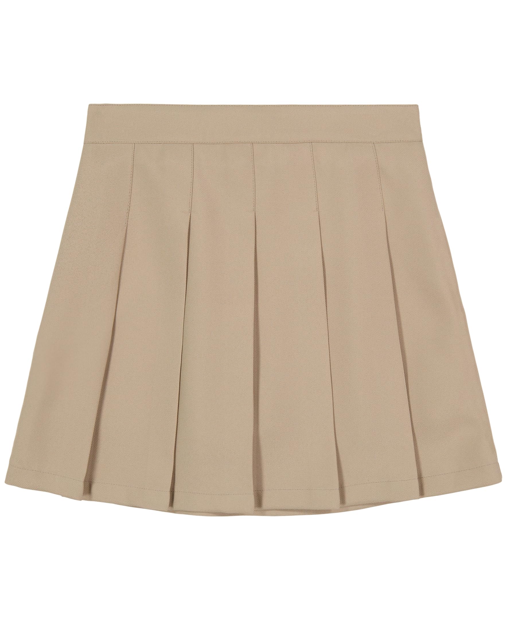 Izod Girls' School Uniform Pull-on Scooter Skirt with Undershorts, Knit Waistband & Functional Pockets, Wrinkle Resistant