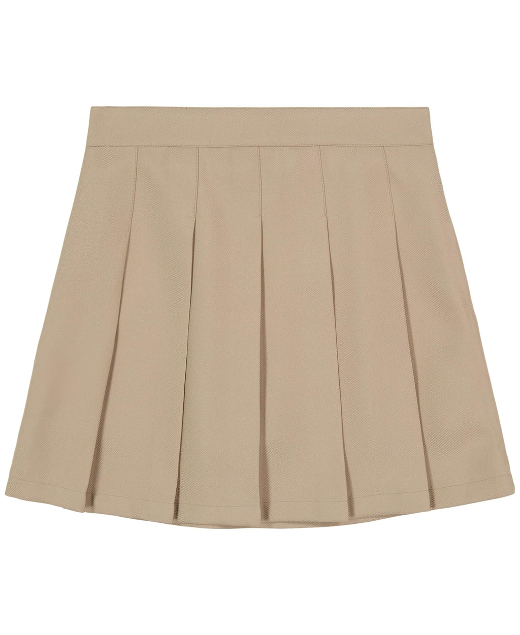 Izod Girls' School Uniform Pull-on Scooter Skirt with Undershorts, Knit Waistband & Functional Pockets, Wrinkle Resistant