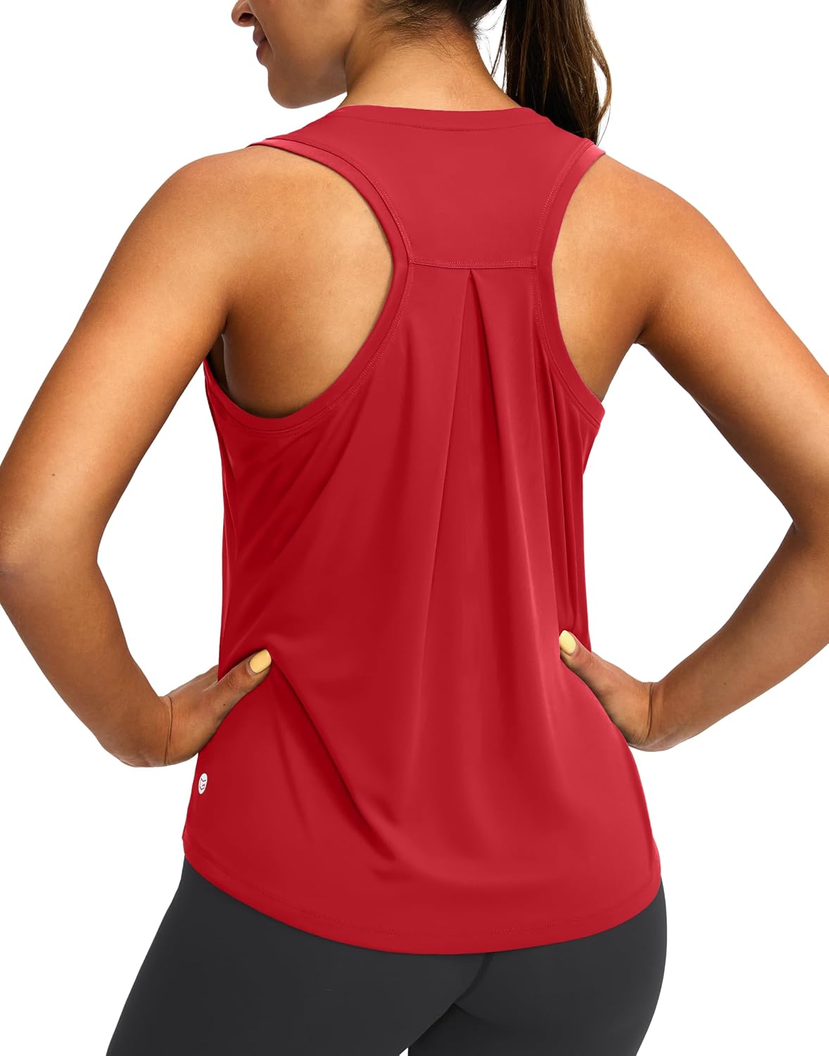 G Gradual Women's Workout Tops Racerback Athletic Tank Tops | Sleeveless, Loose Fit, Crew Neck, Ultra-soft, Moisture Wicking, Yoga Running Gym Shirts for Women
