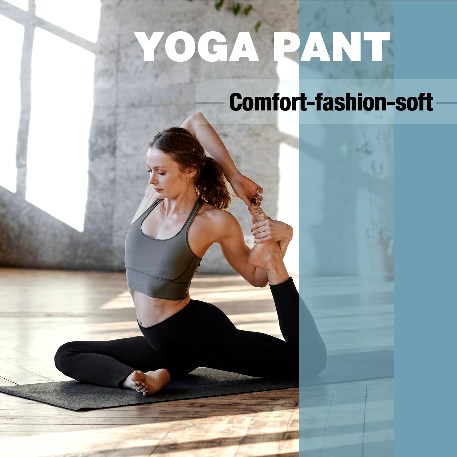 SINOPHANT High Waisted Leggings Women with Pockets | Women, Full Length, Buttery Soft Stretchy, Yoga Pants