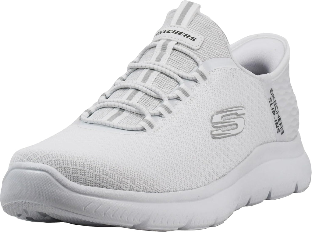 Skechers Men's Summits High Range Slip-in | Hands Free Slip-ins, Air-Cooled Memory Foam, Machine Washable, Vegan, Casual