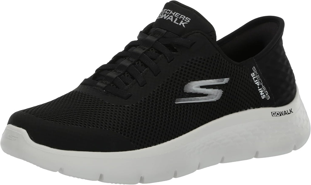 Skechers Women's Go Walk Flex Grand Entry | Hands Free Slip-Ins, Air-Cooled Memory Foam Insole, ULTRA GO Cushioning, Machine Washable, Vegan