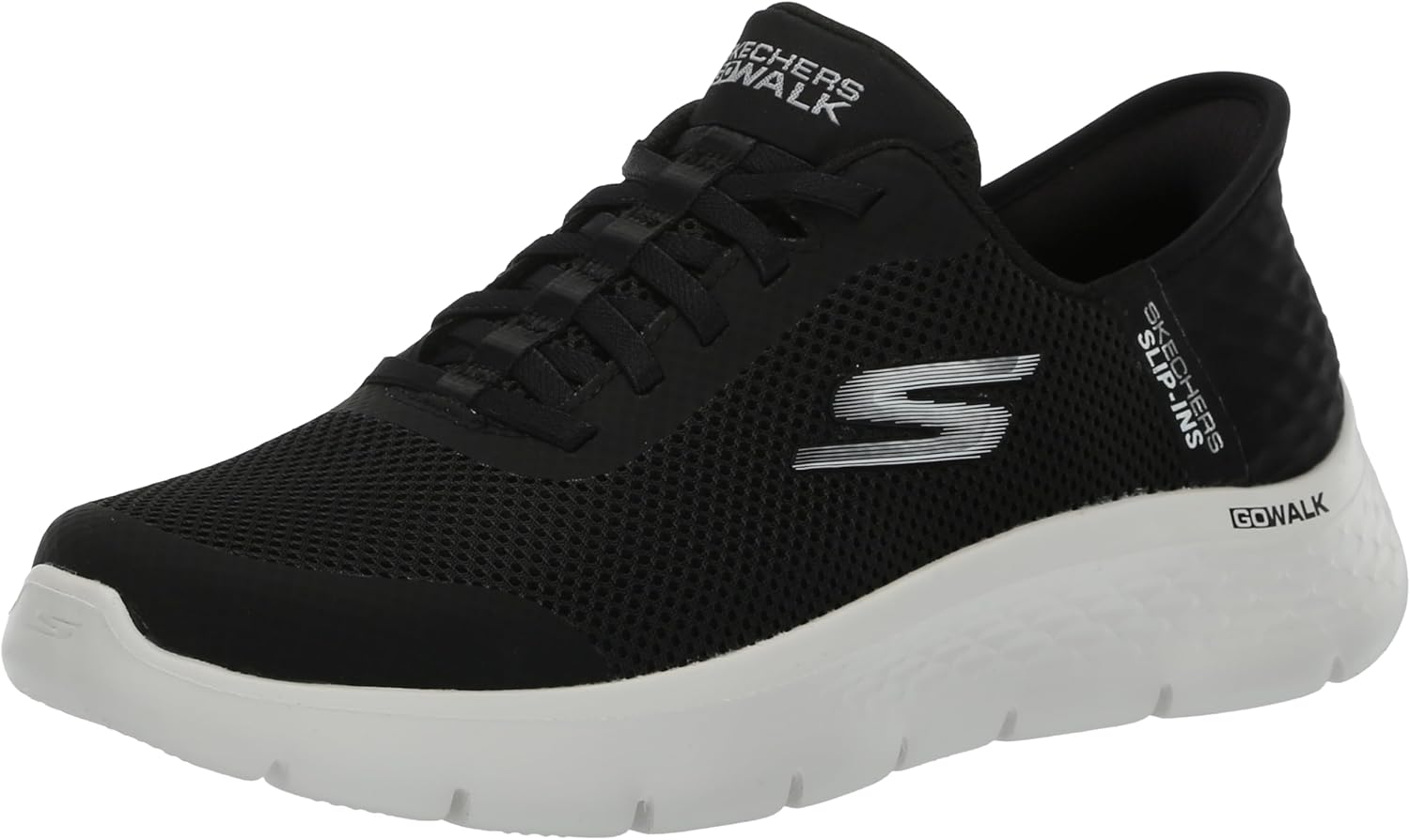 Skechers Women's Go Walk Flex Grand Entry | Hands Free Slip-Ins, Air-Cooled Memory Foam Insole, ULTRA GO Cushioning, Machine Washable, Vegan
