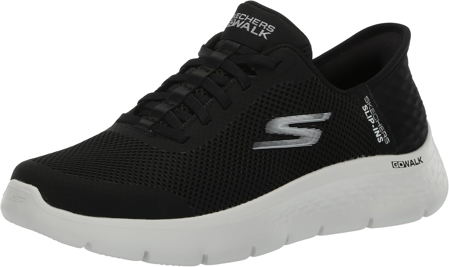 Skechers Women's Go Walk Flex Grand Entry | Hands Free Slip-Ins, Air-Cooled Memory Foam Insole, ULTRA GO Cushioning, Machine Washable, Vegan