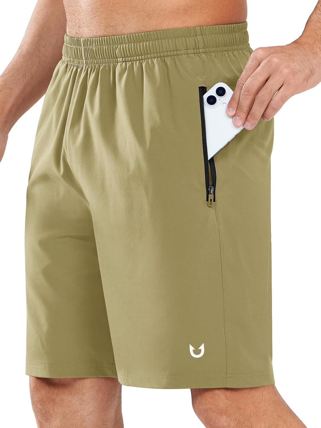 NORTHYARD Men's Athletic Running Shorts Quick Dry Lightweight Zip Pockets | 5", 7", 9" Inseam, Unlined, Adjustable Waist, Moisture Wicking, 4-Way Stretch, UPF 50+, Workout Gym Tennis Basketball Hiking