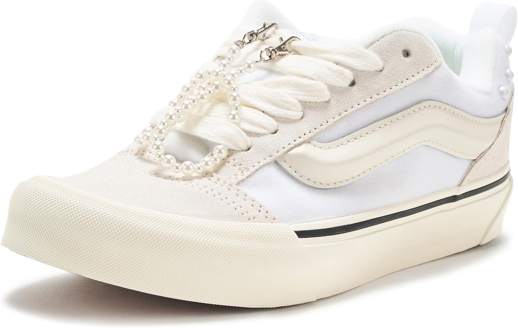 Vans Unisex Adult Knu Skool Shoe - '90s Retro Puffy Low-Top Fashion Sneakers for Men & Women