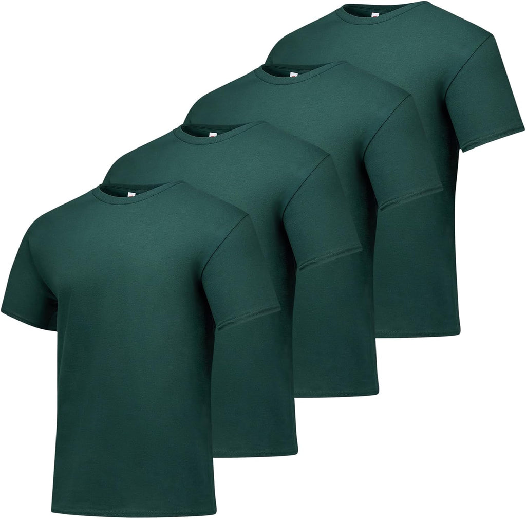Hanes Men's T-Shirt Pack - 4 or 6 Pack - Essential-T Crewneck Cotton T-Shirts - Everyday Men's Clothing - Big & Tall