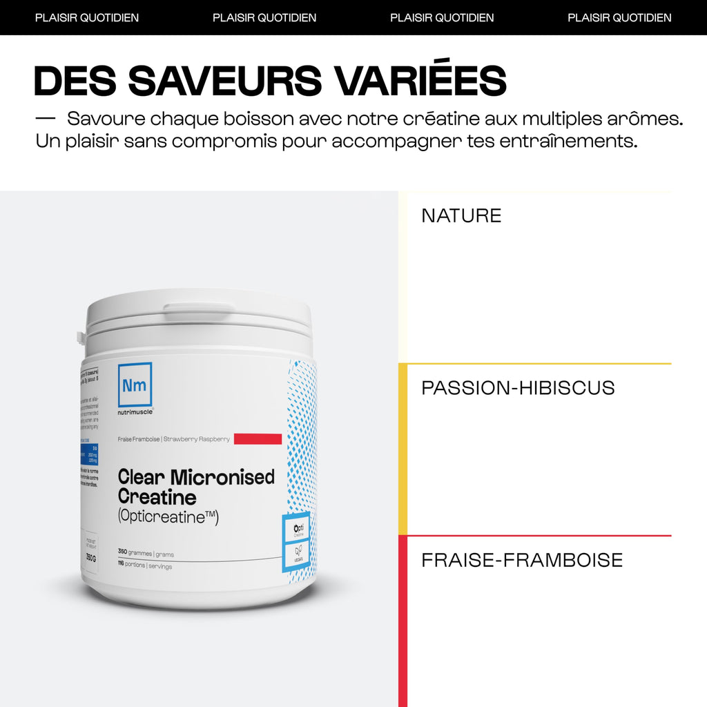 Nutrimuscle Créatine Monohydrate Creapure 120 Gélules | Prise Masse Musculaire & Force - Creatine 100% Pure - Sport et Musculation - Complément Idéal à la Whey Protéine - Gélules
