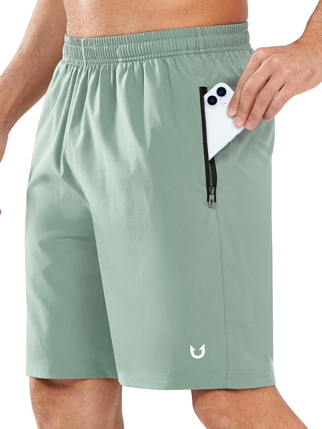 NORTHYARD Men's Athletic Running Shorts Quick Dry Lightweight Zip Pockets | 5", 7", 9" Inseam, Unlined, Adjustable Waist, Moisture Wicking, 4-Way Stretch, UPF 50+, Workout Gym Tennis Basketball Hiking