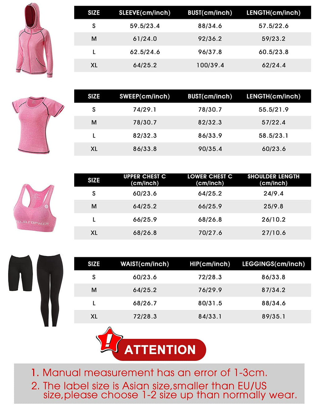JULY'S SONG Yoga Clothes 5 Piece Sport Suits For Women Gym Running Quick Dry Sportswear For Ladies Sportswear Fitness Apparel