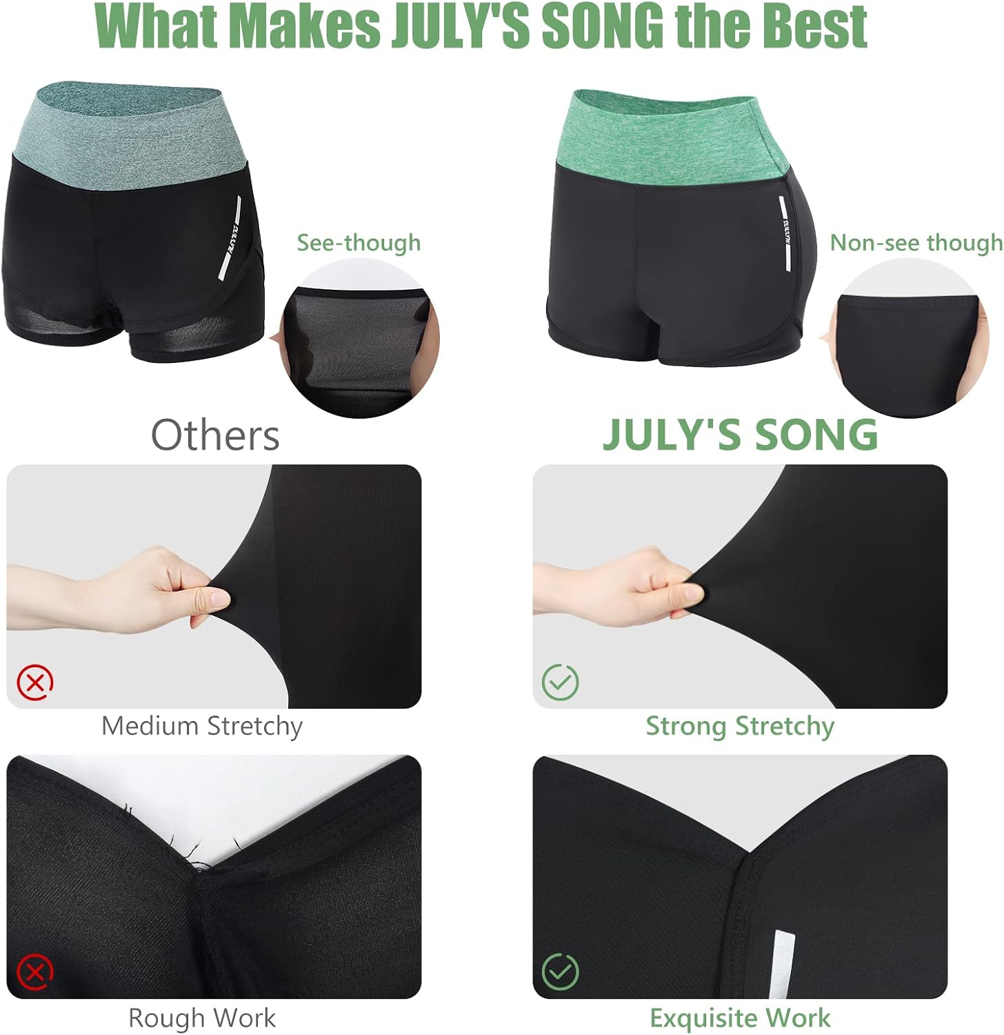 JULY'S SONG Yoga Clothes 5 Piece Sport Suits For Women Gym Running Quick Dry Sportswear For Ladies Sportswear Fitness Apparel