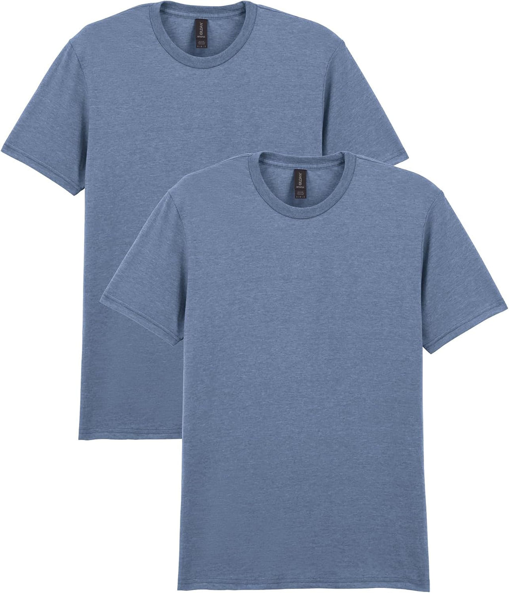 Gildan Adult Softstyle Cotton T-Shirt, Style G64000, Multipack