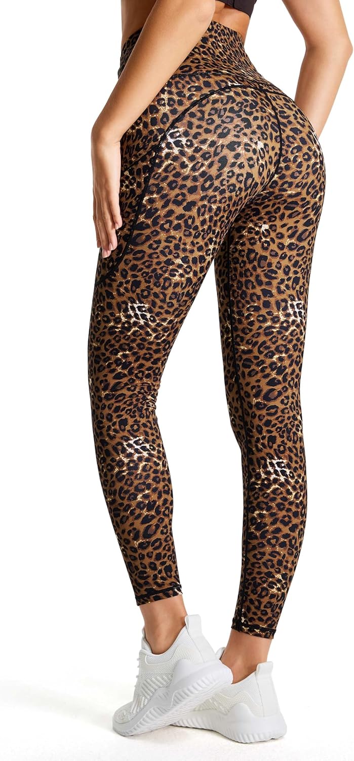 THE GYM PEOPLE Women's Thick High Waist Yoga Pants Workout Leggings | Tummy Control, Deep Side Pockets, Squat-proof, hidden waistband pocket, Flatlock Seams, Running, Yoga, Workout, Athletic