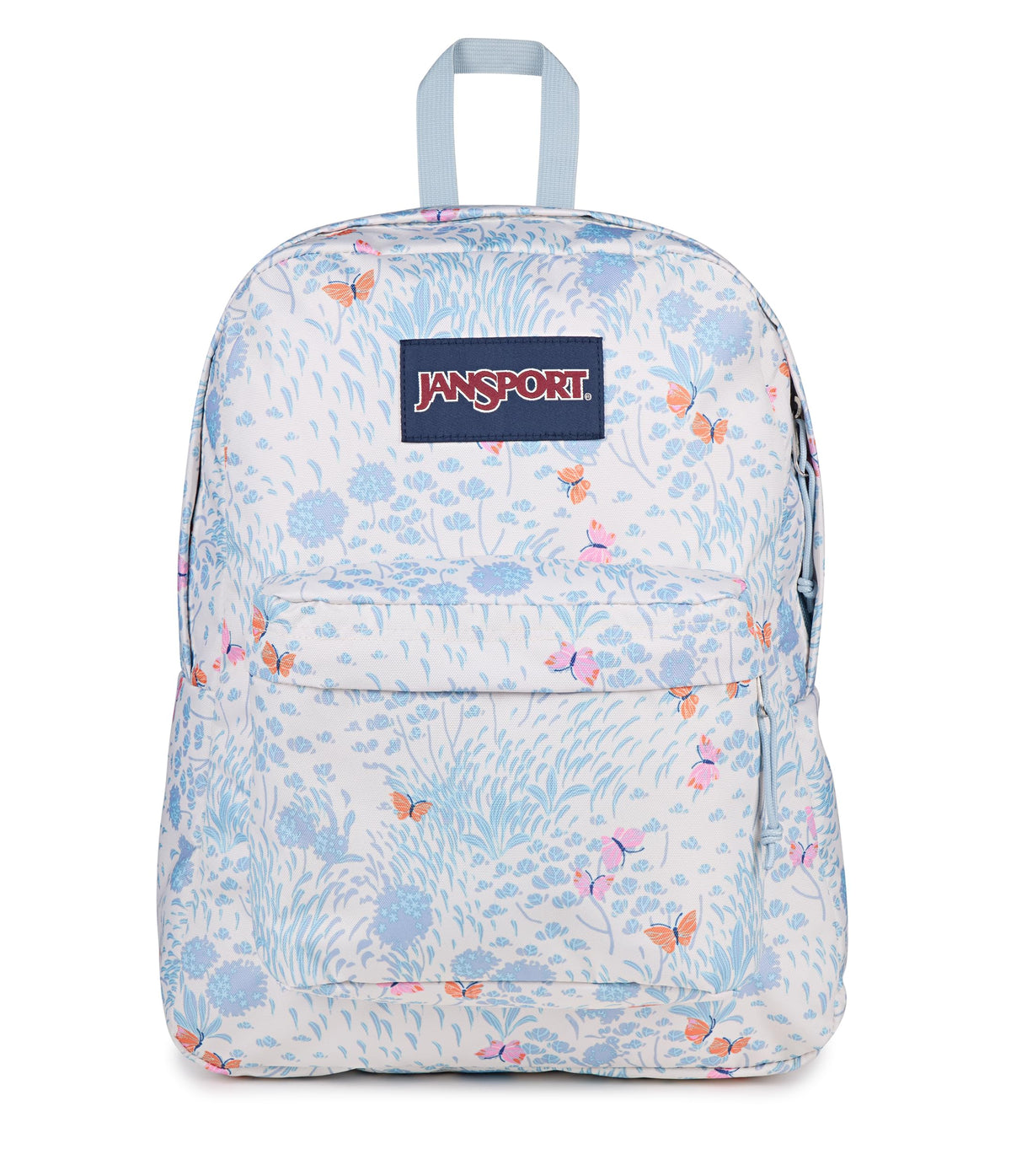 JanSport SuperBreak One Backpack - Durable, Lightweight Bag with 1 Main Compartment, Front Utility Pocket with Built-in Organizer, Premium Backpack, Grounded Grey