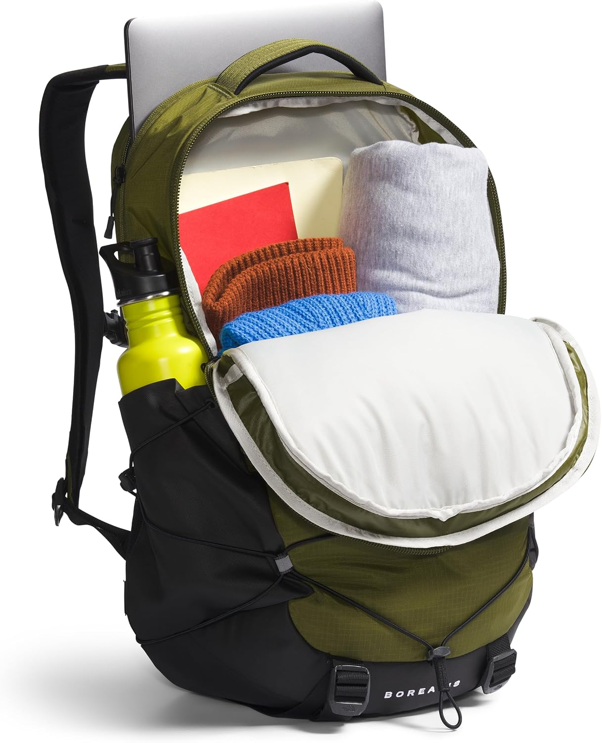 The North Face Vault Everyday Laptop Backpack - PFAS Free, Clay Grey/New Taupe Green, One Size