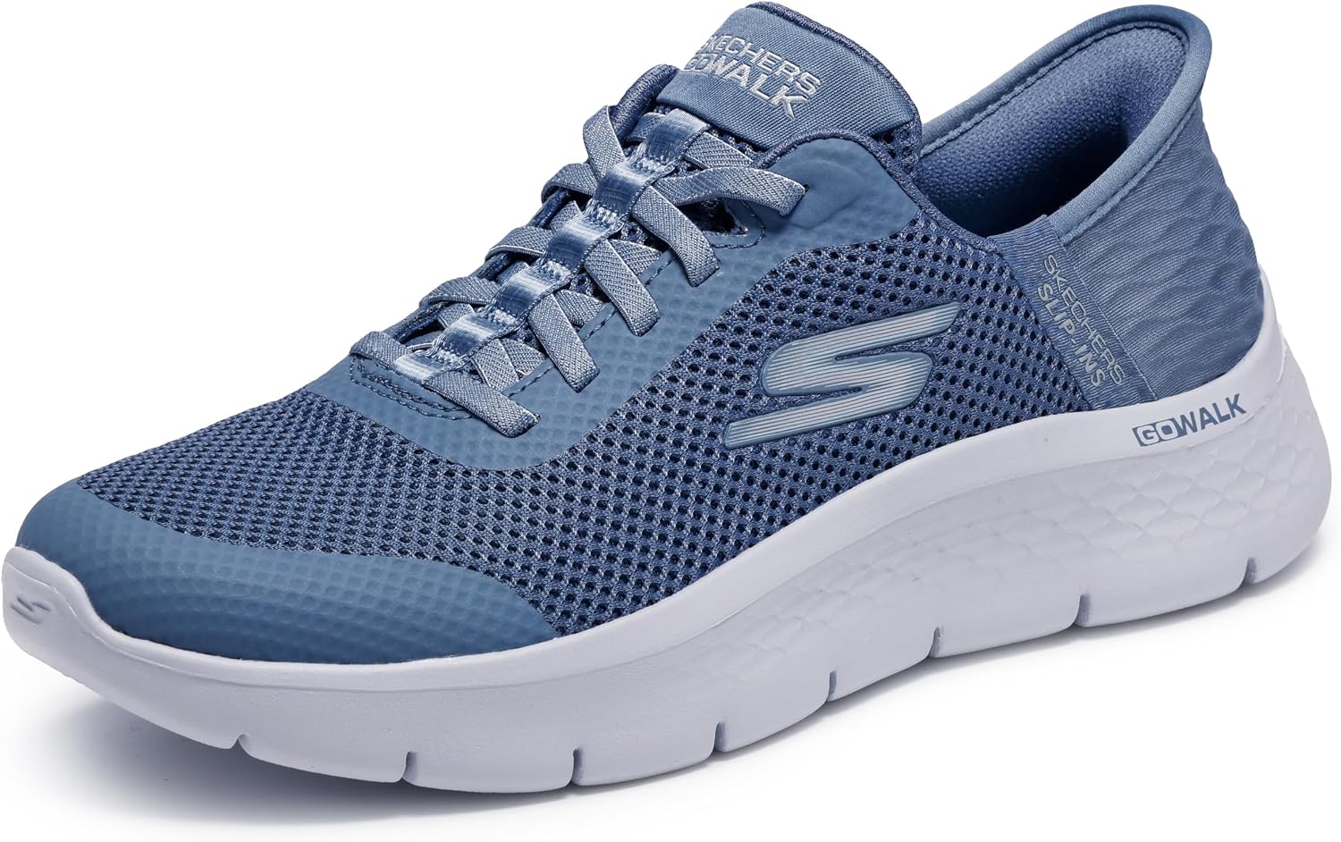 Skechers Women's Go Walk Flex Grand Entry | Hands Free Slip-Ins, Air-Cooled Memory Foam Insole, ULTRA GO Cushioning, Machine Washable, Vegan
