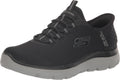 Skechers Men's Summits High Range Slip-in | Hands Free Slip-ins, Air-Cooled Memory Foam, Machine Washable, Vegan, Casual