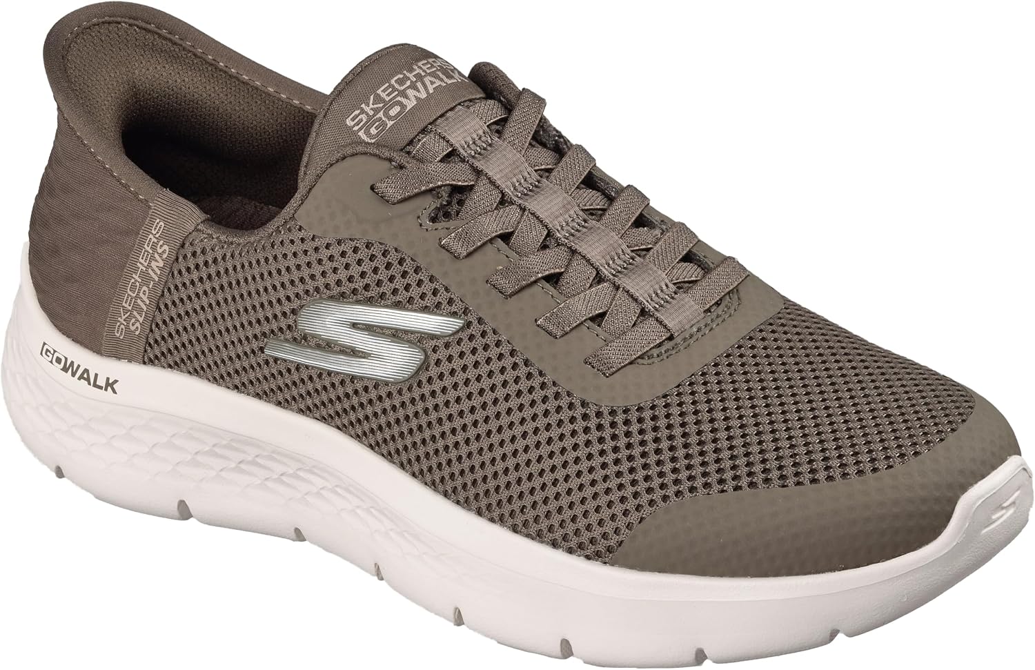 Skechers Women's Go Walk Flex Grand Entry | Hands Free Slip-Ins, Air-Cooled Memory Foam Insole, ULTRA GO Cushioning, Machine Washable, Vegan