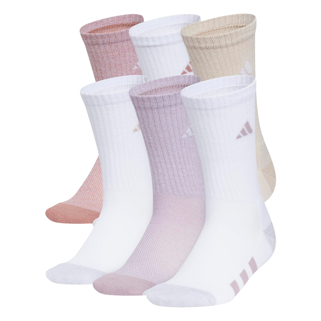 adidas Kids Athletic Cushioned 6-Pack Crew (Little Kid/Big Kid/Adult)