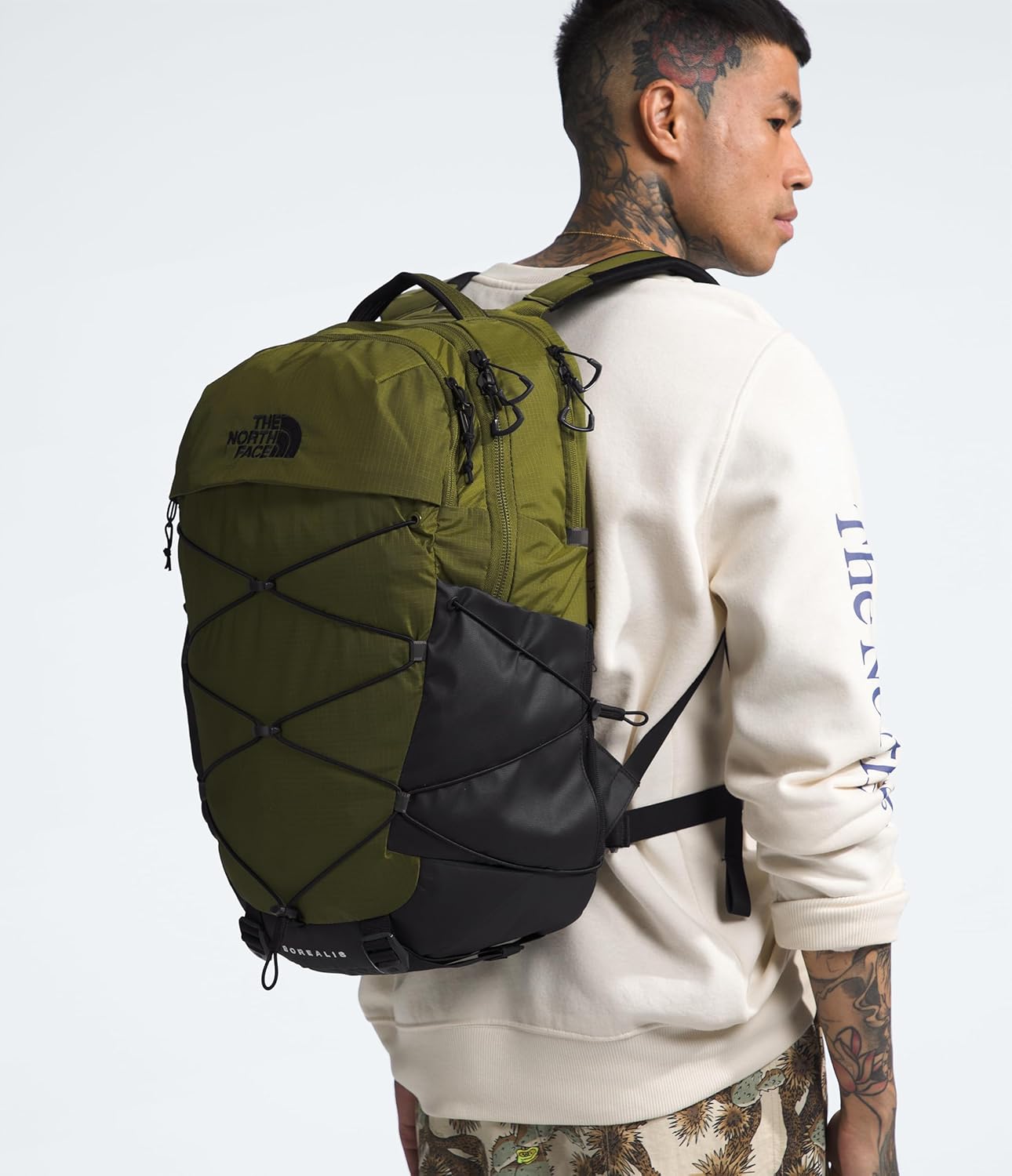 The North Face Vault Everyday Laptop Backpack - PFAS Free, Clay Grey/New Taupe Green, One Size