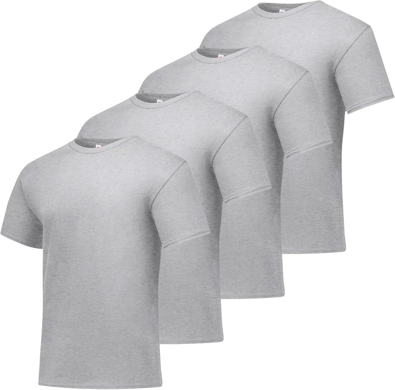 Hanes Men's T-Shirt Pack - 4 or 6 Pack - Essential-T Crewneck Cotton T-Shirts - Everyday Men's Clothing - Big & Tall