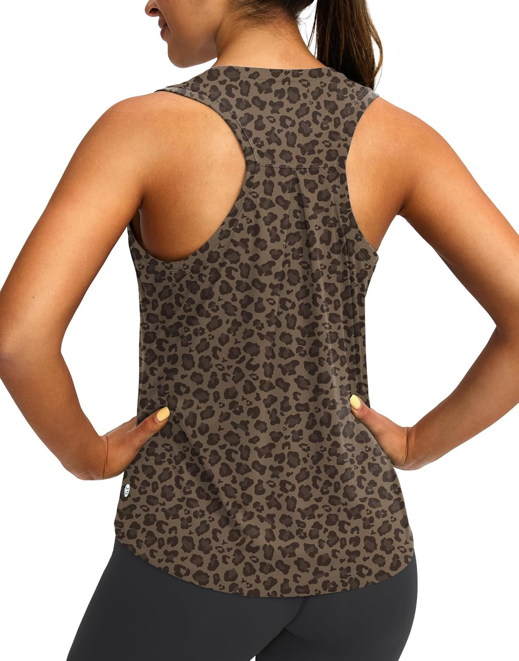 G Gradual Women's Workout Tops Racerback Athletic Tank Tops | Sleeveless, Loose Fit, Crew Neck, Ultra-soft, Moisture Wicking, Yoga Running Gym Shirts for Women