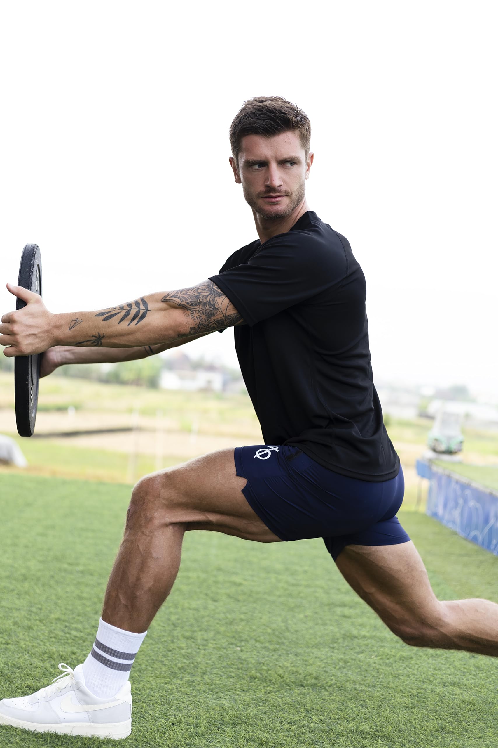 Cimic 1, 3, 5 ou 7 Pack Tee Shirt Sport Homme Fonctionnel | Tissu respirant à séchage rapide, adapté au fitness, randonnée et course à pied.