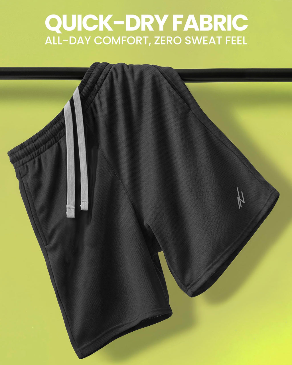 Breathable Mesh Mens Athletic Shorts Loose-Fit Quick Dry Running Gym Shorts | Lightweight Activewear Knit Workout Shorts with Pockets 8 Inch Inseam Elastic Waistband with Drawstring