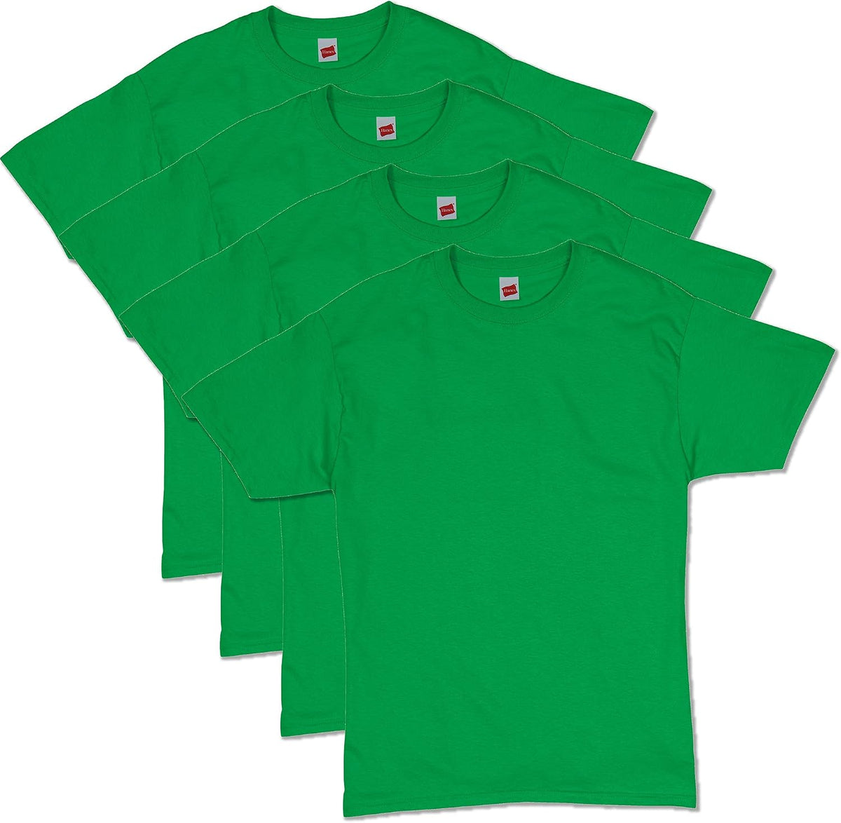 Hanes Men's T-Shirt Pack - 4 or 6 Pack - Essential-T Crewneck Cotton T-Shirts - Everyday Men's Clothing - Big & Tall