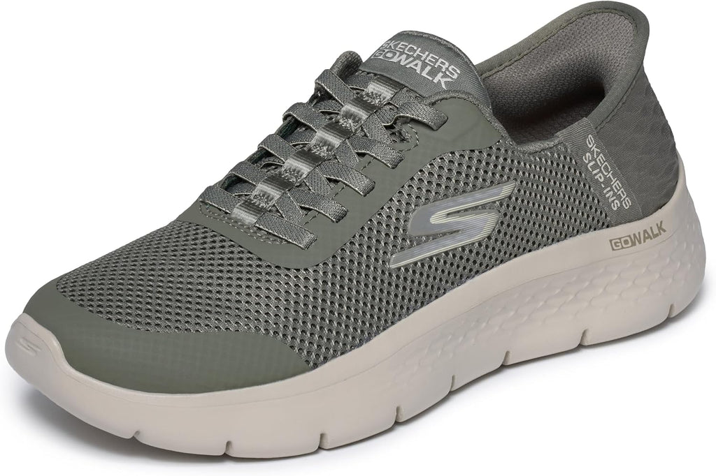 Skechers Women's Go Walk Flex Grand Entry | Hands Free Slip-Ins, Air-Cooled Memory Foam Insole, ULTRA GO Cushioning, Machine Washable, Vegan