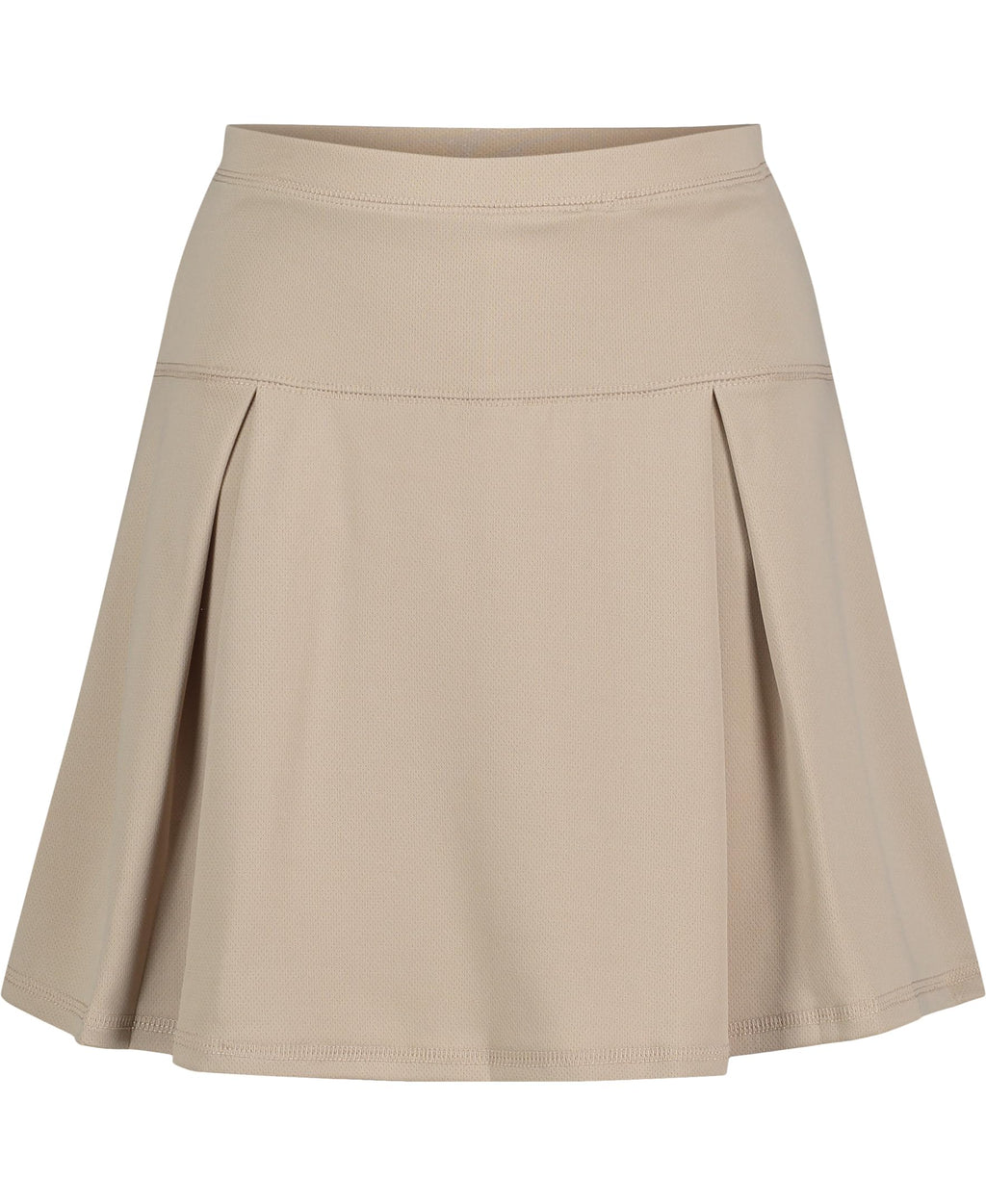 Izod Girls' School Uniform Pull-on Scooter Skirt with Undershorts, Knit Waistband & Functional Pockets, Wrinkle Resistant