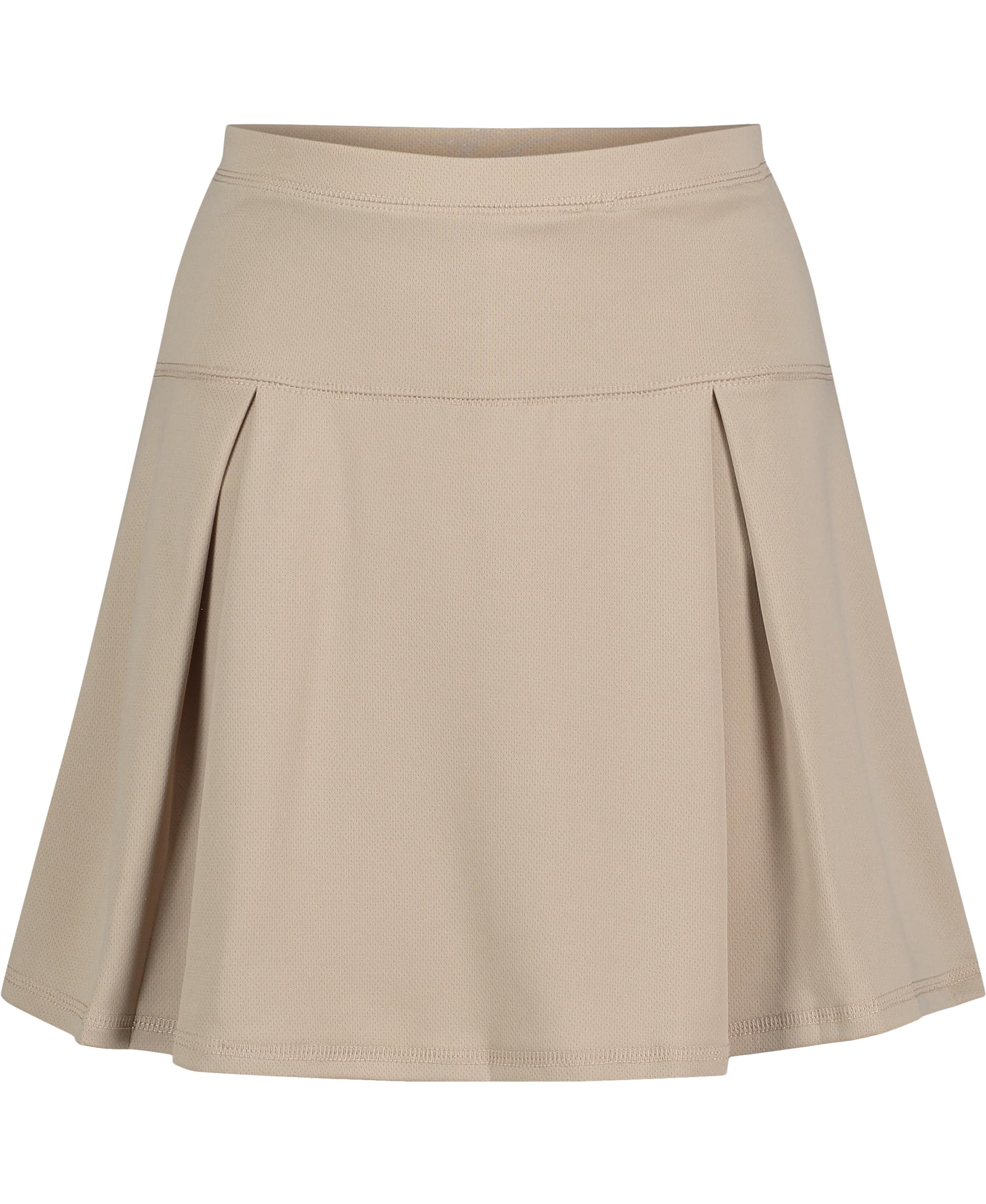 Izod Girls' School Uniform Pull-on Scooter Skirt with Undershorts, Knit Waistband & Functional Pockets, Wrinkle Resistant