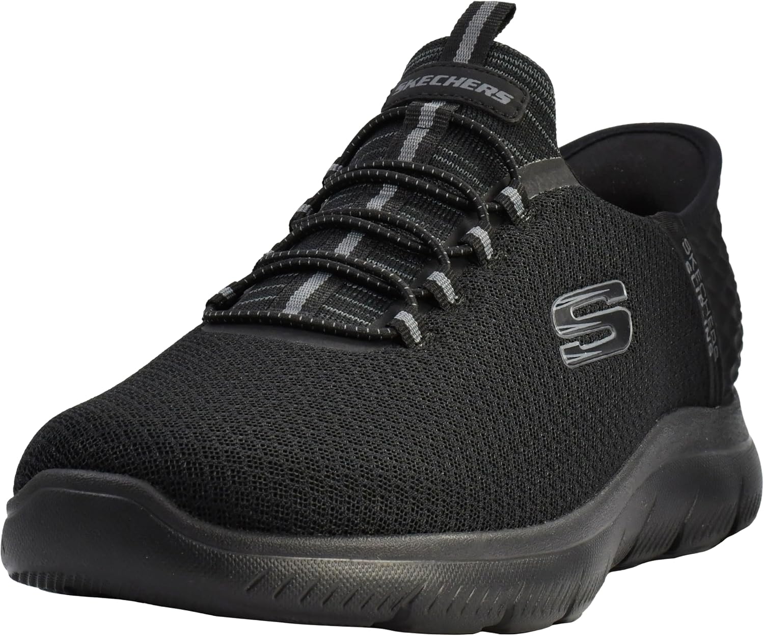 Skechers Men's Summits High Range Slip-in | Hands Free Slip-ins, Air-Cooled Memory Foam, Machine Washable, Vegan, Casual